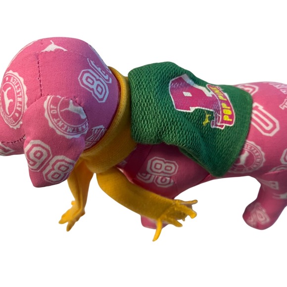 Limited Edition Victoria's Secret PINK Phi Beta Mini Dog Stuffed Plush - Picture 2 of 11
